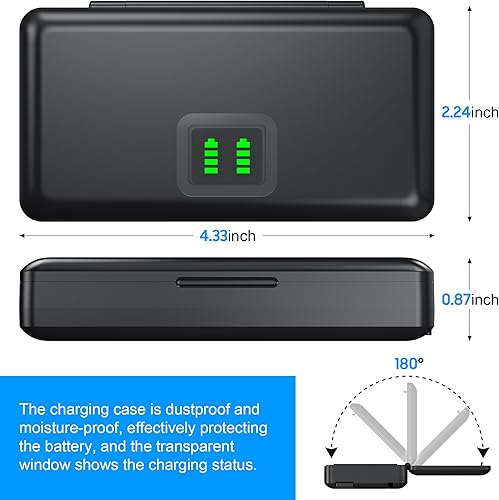 Miniatura 4 de Juego de batería NB-6L (paquete de 2) y cargador (2CH), accesorios de cámara NB 6LH para Canon PowerShot S95 S90 S120, SD7709801200130035004000 es,
