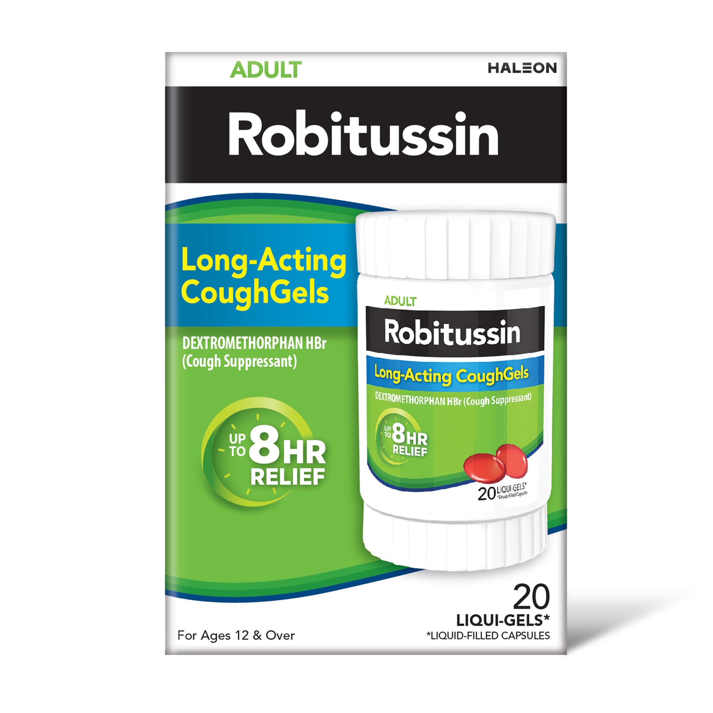 Robitussin Long-Acting CoughGels, Cough...