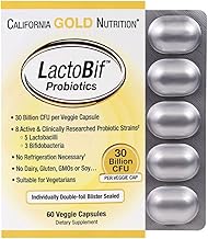 California Gold Nutrition LactoBif プロバイオティクス 300億個 植物性カプセル60錠 【アメリカ直送】