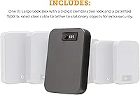 Vista 7 de SnapSafe Portable Combination Lock Box for Guns