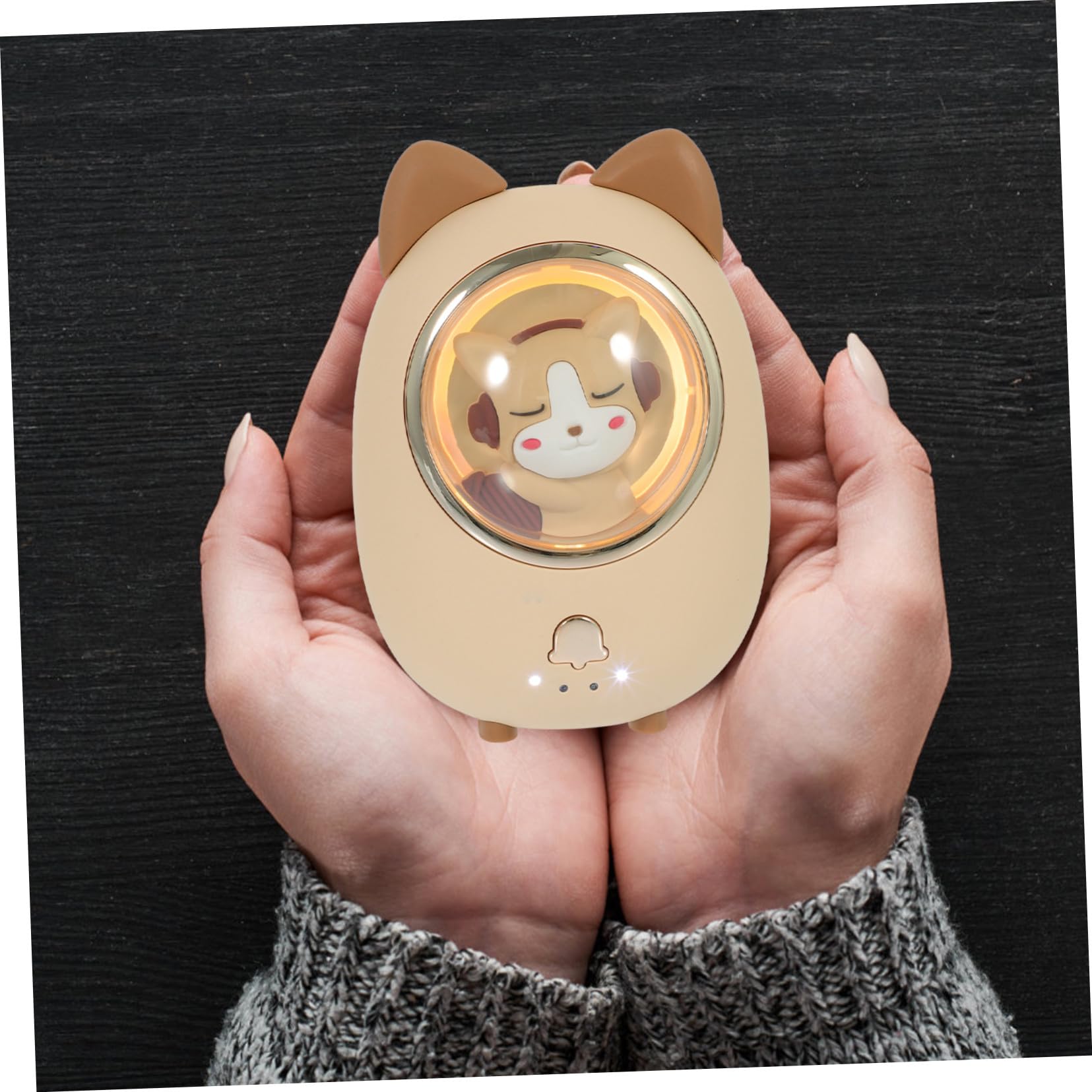 BESPORTBLE Lot De 4 Chauffe-Mains Portables Et Réutilisables avec Batterie De Capacité pour Temps Froid