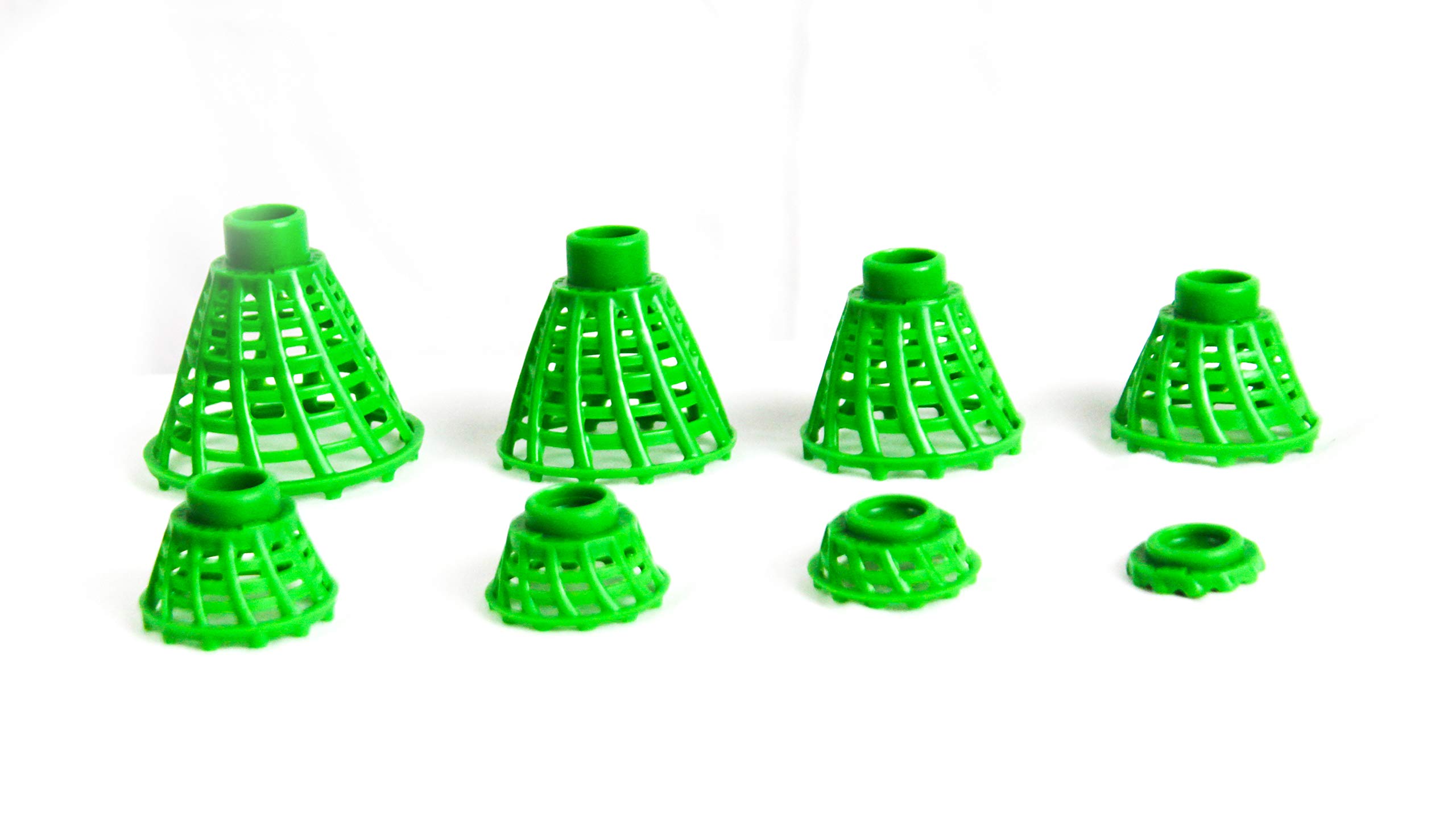 BirTee Pro Winter/Mat Golf Tees - 8 Pack (Green)