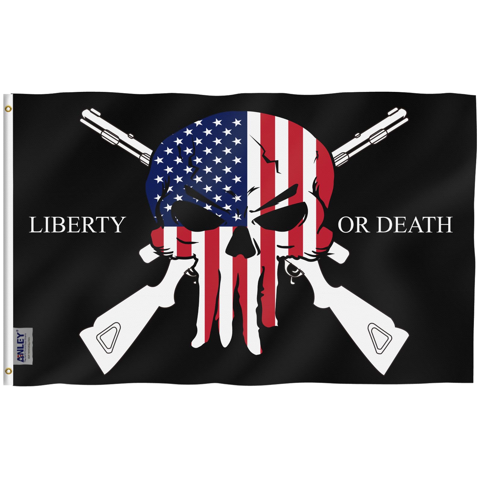 Amazon.com : Anley Fly Breeze 3x5 Foot Liberty or Death 1789 Flag