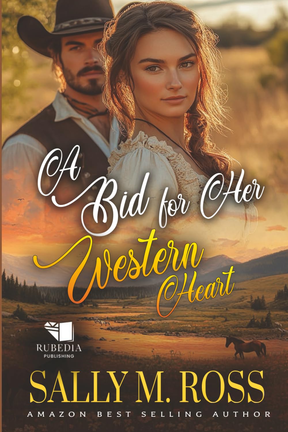 A Bid for Her Western Heart: A Western Historical Romance Book