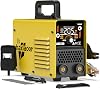 205A Stick Welder 240V UK Plug - 2 in 1 MMA Lift TIG ARC Welder Machine Full Kit with Digital Smart LCD Display Inverter Arc Welding Machine, IGBT, 10 Welding Rods
