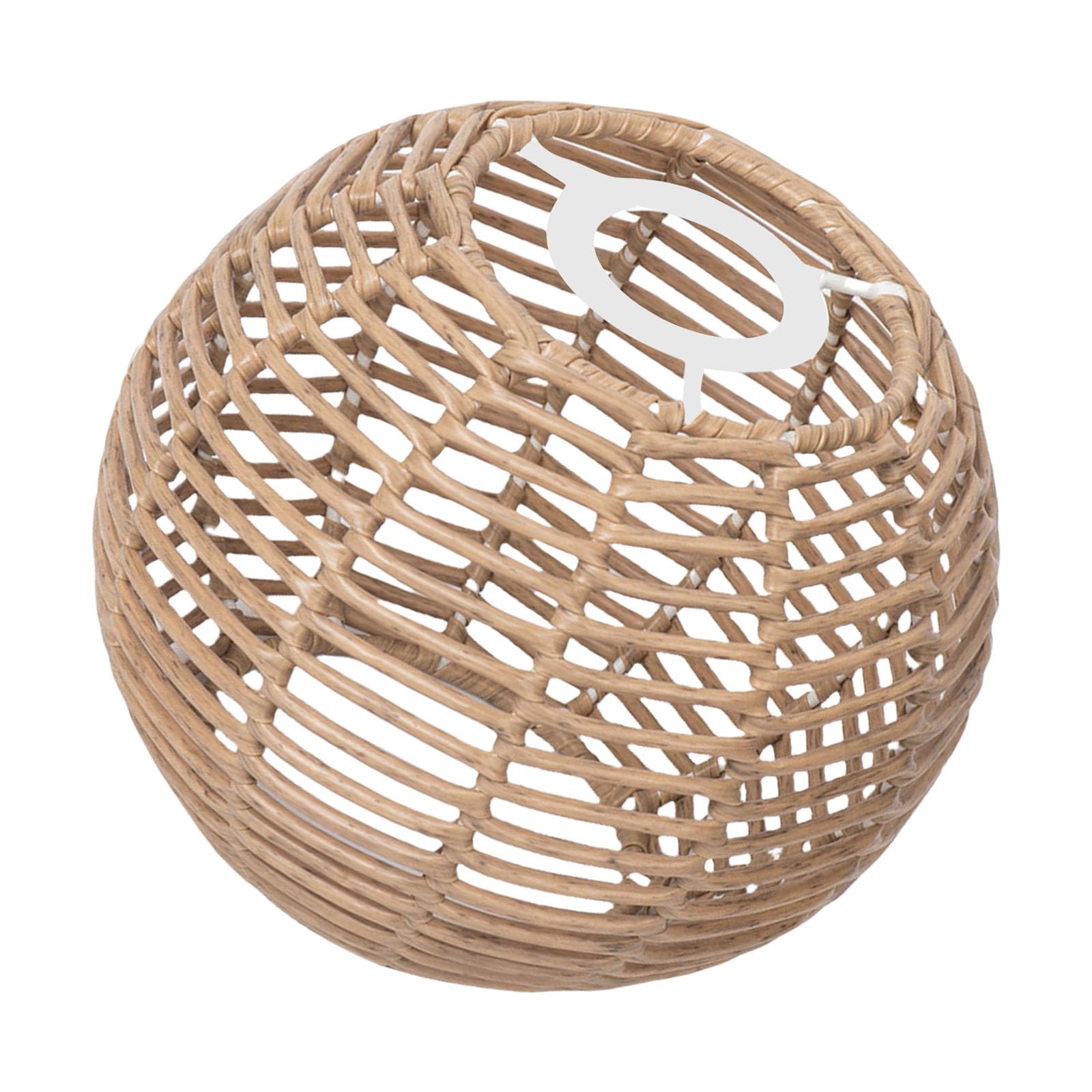 Easy to clean rattan lampshade. Artistic woven lampshade. Easy installation suitable for home restaurants and home rattan light fixtures