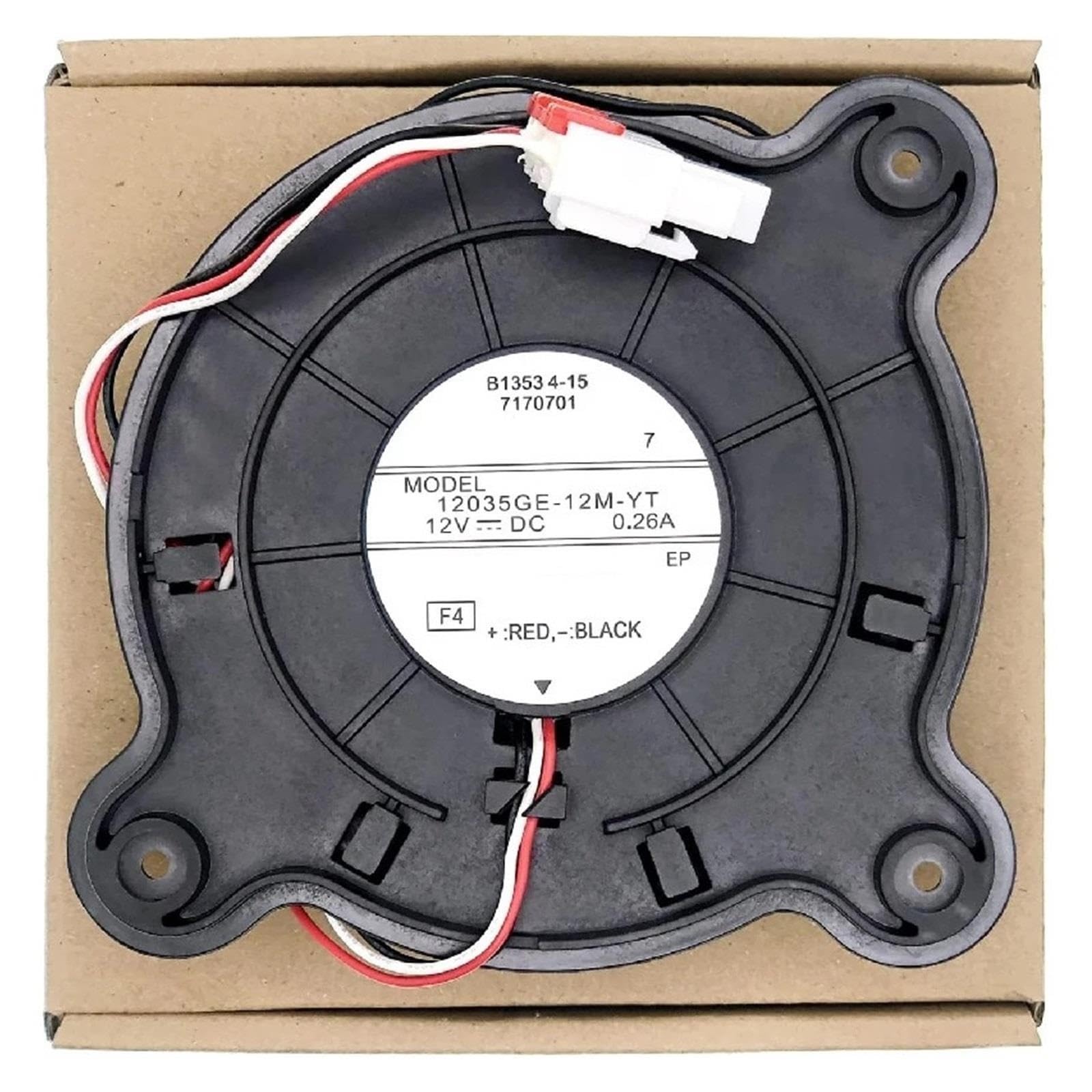 Motor De Ventilador De Evaporador De Refrigerador, Compatible Con Samsung, Compatible Con Haier, Refrigeradores 12035GE-12M-YT Replas DA31-00287B 12V DC