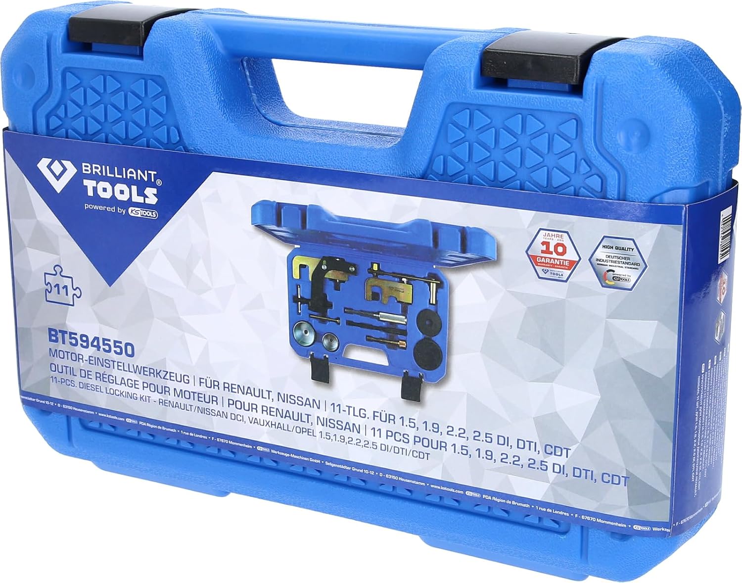 KS Tools BT594550 Renault Opel Nissan Engine Adjustment Tool Set