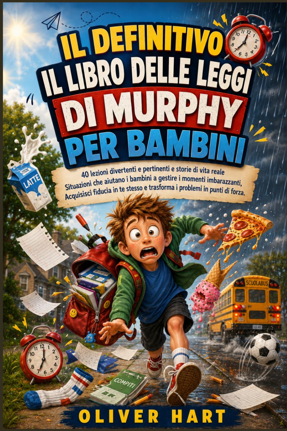 IL DEFINITIVO IL LIBRO DELLE LEGGI DI MURPHY PER BAMBINI: 40 lezioni divertenti e pertinenti e storie di vita reale Situazioni che aiutano i bambini a ... e trasforma i problemi in punti di forza