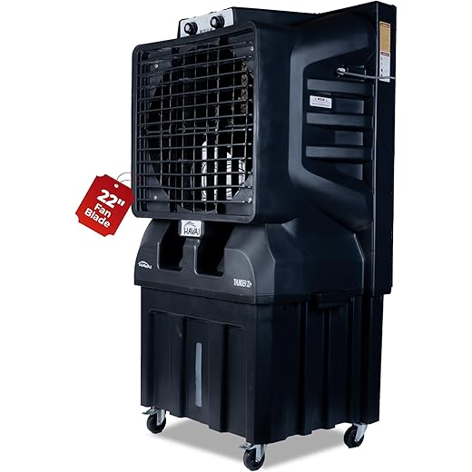 HAVAI Thunder 22 Desert Cooler 22 Inch Aluminum Blade 750 F