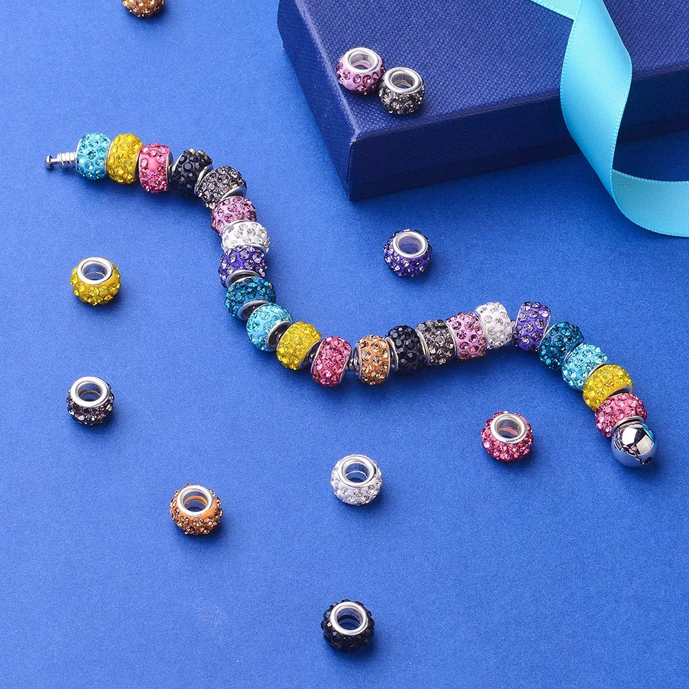 PandaHall 300 stks gladde ronde kralen, 3 mm 14 K vergulde kralen langdurige vergulde kleine Spacer kralen naadloze bal kralen voor armband ketting sieraden ambachten maken