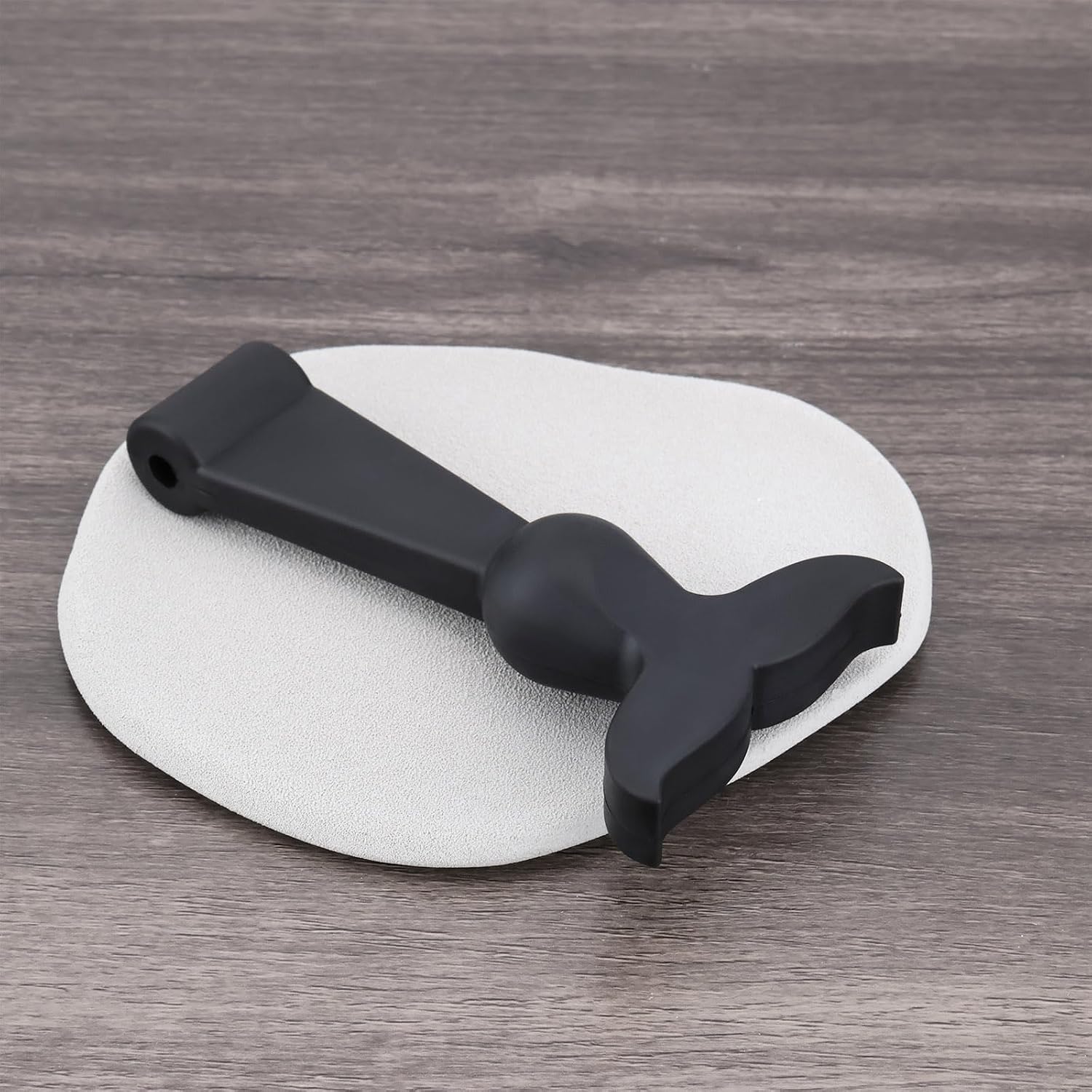 2pcs Whale Tail Cooler Lid Latches 12.5x6.5x3cm Whale Tail Design T Shaped Rubber Latches Compatible with ORCA Coolers Black