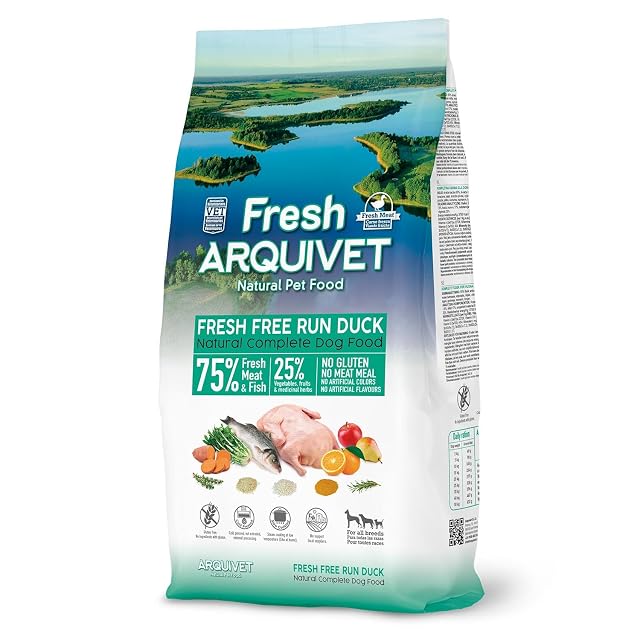Arquivet Fresh Free Run Duck 10 Kg Pienso semihúmedo de Pato