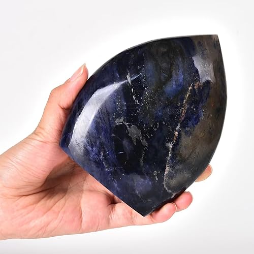 Miniatura 8 de Torre de varita de cuarzo en forma de gota de cristal curativo de cuarzo de limón 1.1-1.5 LBS