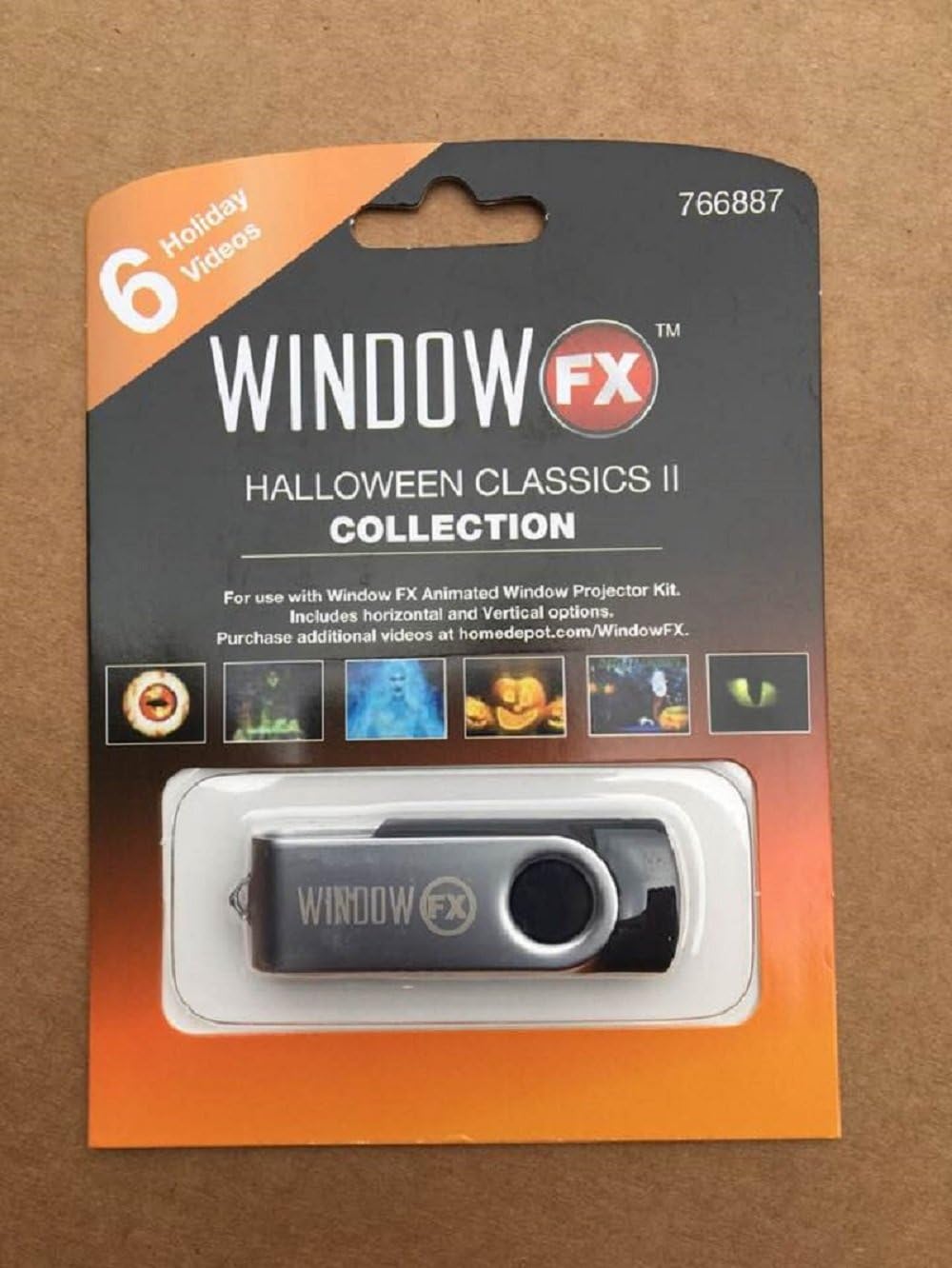 WindowFX Halloween Classics II Collection 6 Video USB