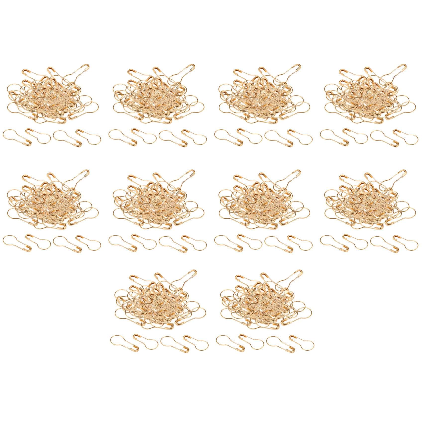 Hndhbfgrt Gourd Hooks Calabash Shape Safety Pins Swing Tag 1000 Pcs