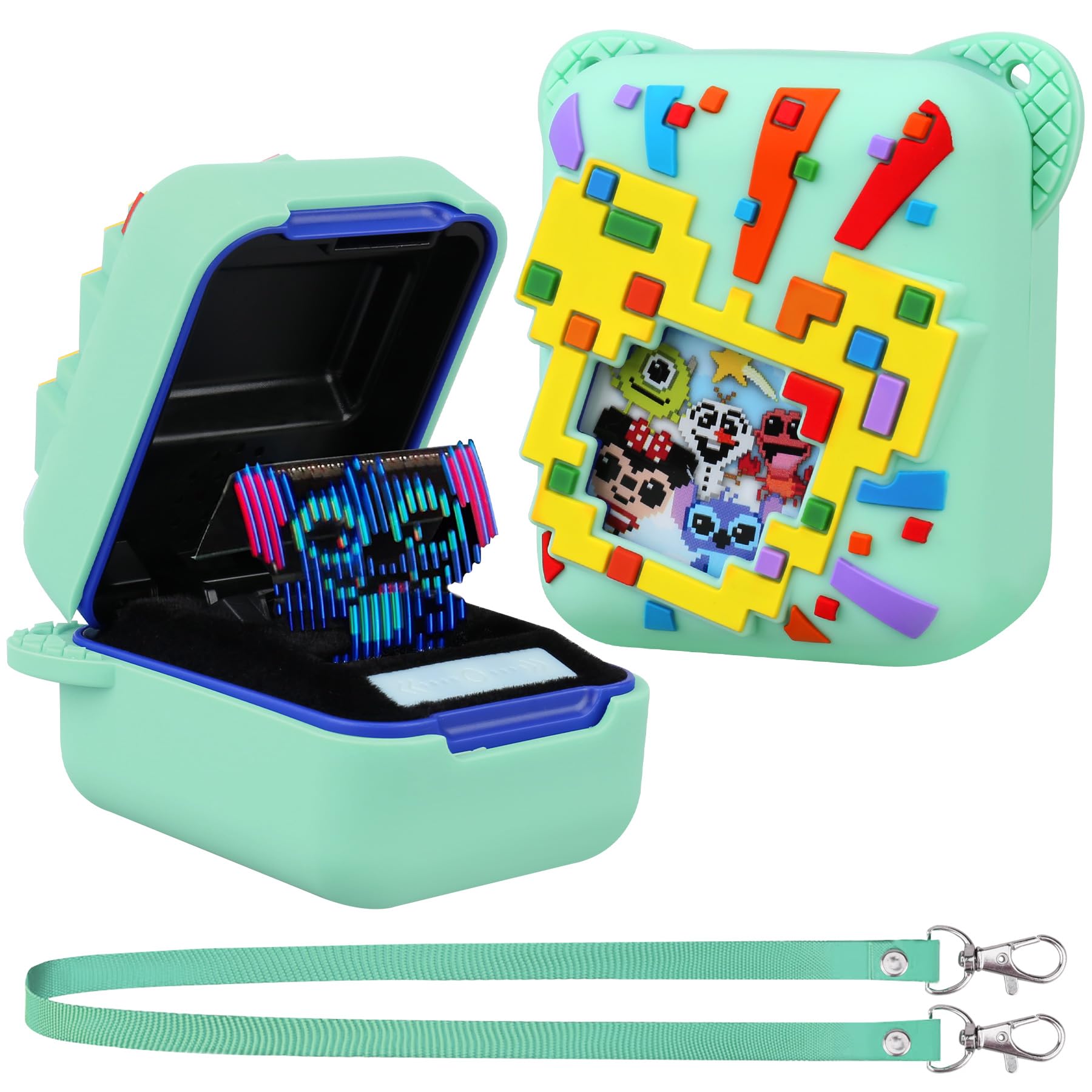 Supmay Silicone Cover Case for Bitzee Disney Interactive Toy with 30 Characters Inside