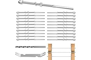 TooTaci 20 Pcs Cable Railing Kit for Deck Railing Kit