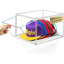 Ultra Clear Hat Organizer Drawer for Baseball Caps Storage