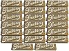 smoking cinest brown single paper set