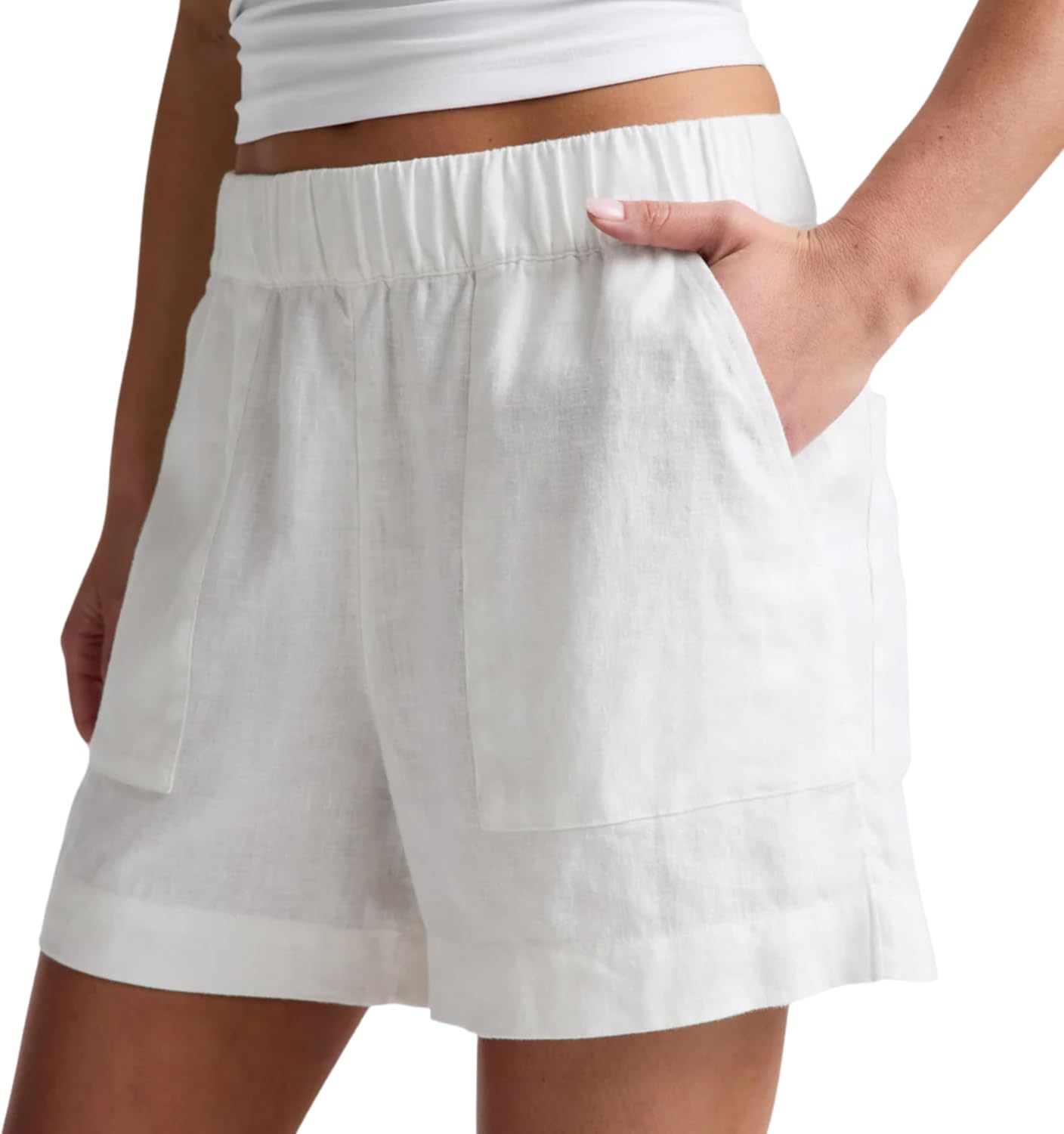 Beyond Yoga Women's Softwash Linen Easy Short
