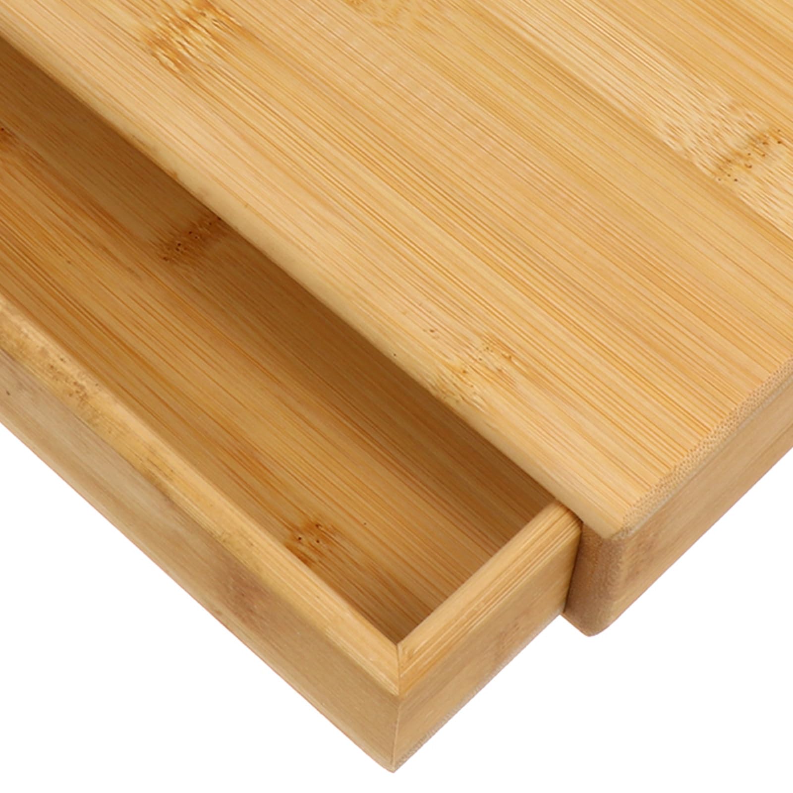 TOYANDONA Boîte à Thé en Bois Naturel Tiroir Perforé 1 Pièce Boîte d'Emballage pour Gâteaux de Thé PU'Er Coffret de Rangement Stockage et L'Offrir en Présent