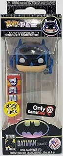 Funko Pop! Pez: DC Super Heroes - Grey Batman (Gamer) Glows in the Dark Exclusive