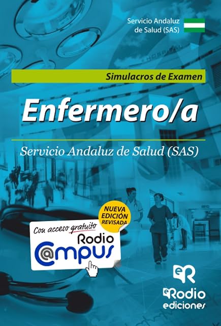 Portada de Enfermeros/as del Sas. Simulacros de Examen