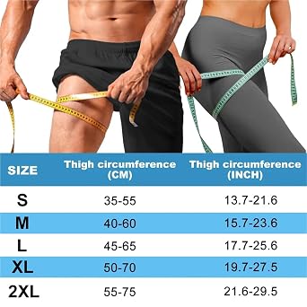 Thigh Compression Sleeve 1Pair Thigh Trainer Compression Sleeves