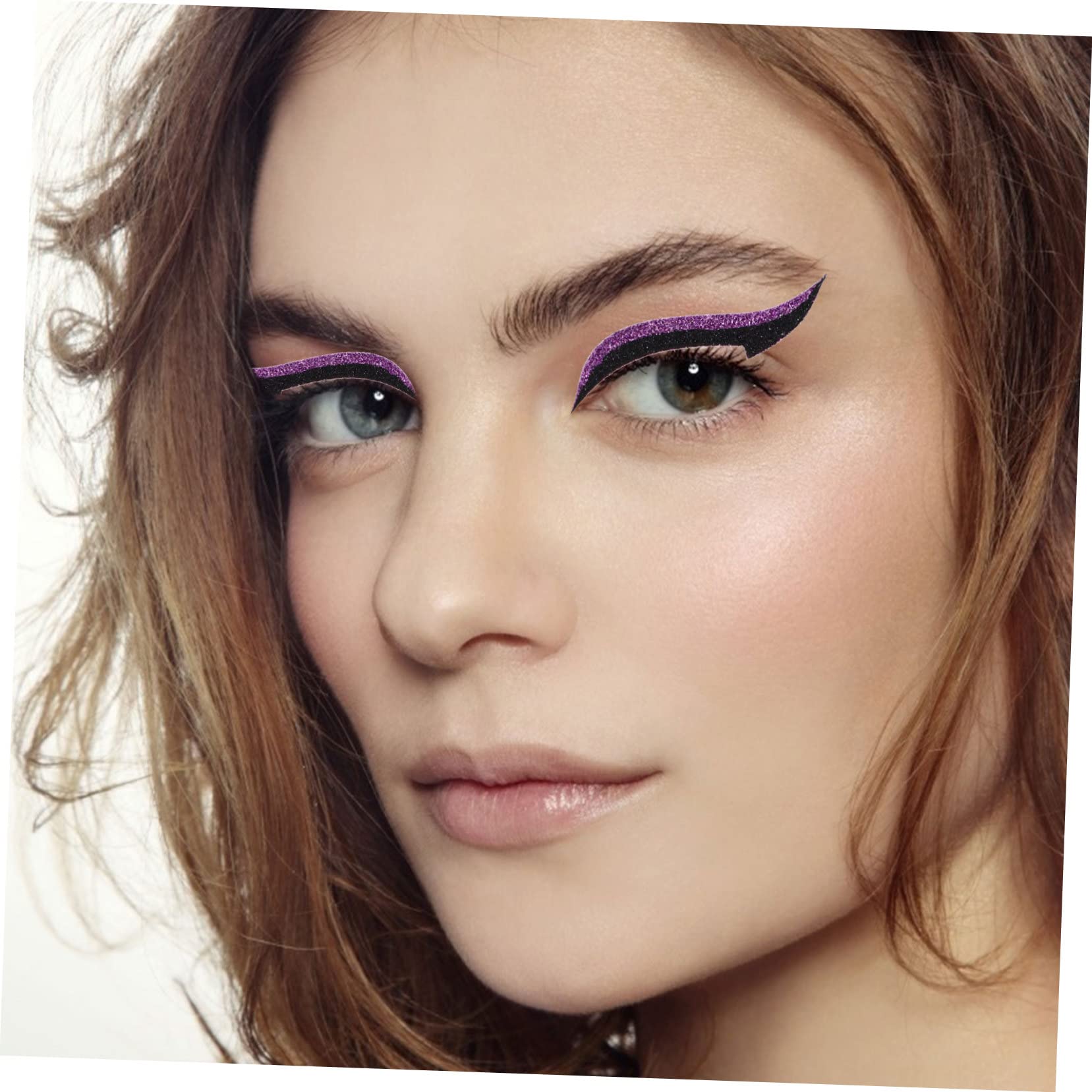 Healvian 120paia Eyeliner Stickers Riutilizzabili e Autoaderenti Di Sticker Per Ombretto e Makeup Per Ogni Occasione Per Halloween Feste e Cosplay Adatto Tutti Tipi Di Occhi