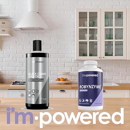 Miniatura 3 de Enzimas digestivas Robynzyme con HCl (450 unidades) - Suplemento de enzimas digestivas vegetarianas para apoyar la digestión adecuada, reflujo