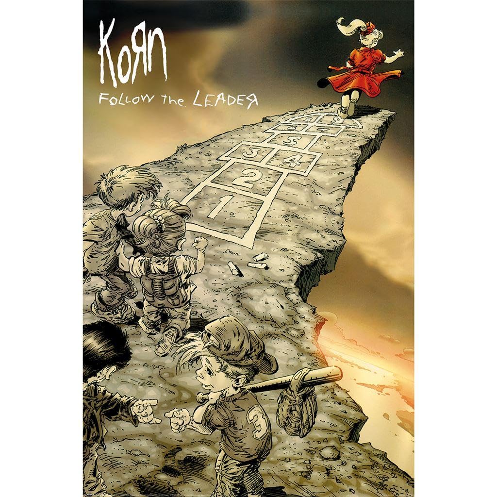 Pyramid International Korn Poster – Follow the Leader – Poster – 61 x 91.5 cm