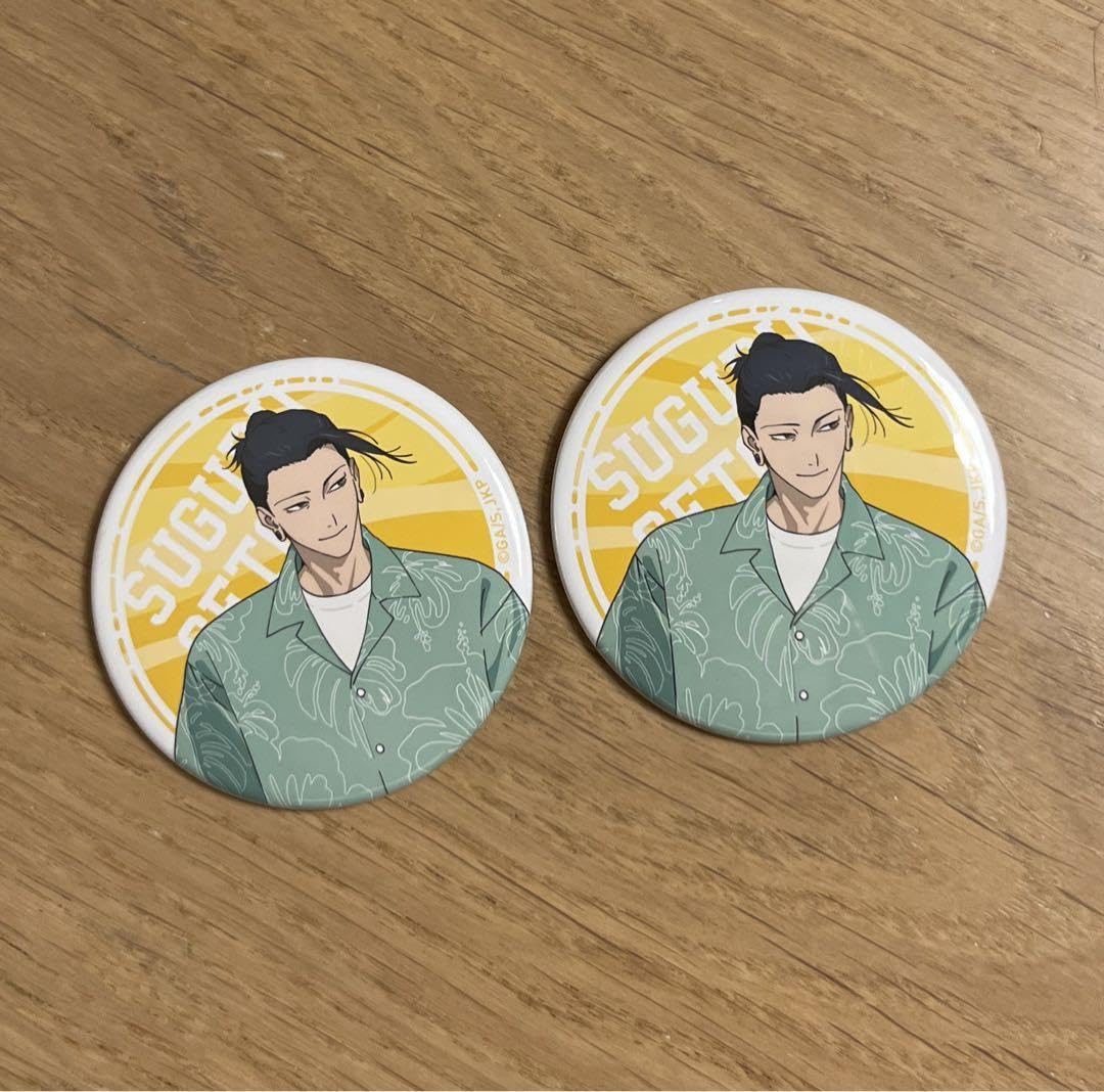 呪術廻戦 懐玉・玉折 カフェ2024夏油傑　缶バッジ80点セット 呪術廻戦 懐玉・玉折 カフェ2024夏油傑 缶バッジ80点セット 呪術廻戦