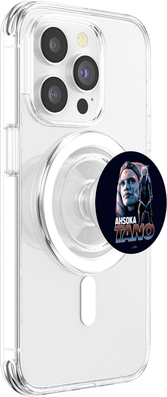 Star Wars: The Mandalorian Ahsoka Tano Collage R13 PopSockets MagSafe PopGrip for iPhone