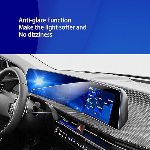 Miniatura 6 de Protector de pantalla para Kia EV6 2023 2024 2025 para Kia EV6 2024 2023 2022 Dual 12.3 pulgadas Protector de pantalla de plástico HD película