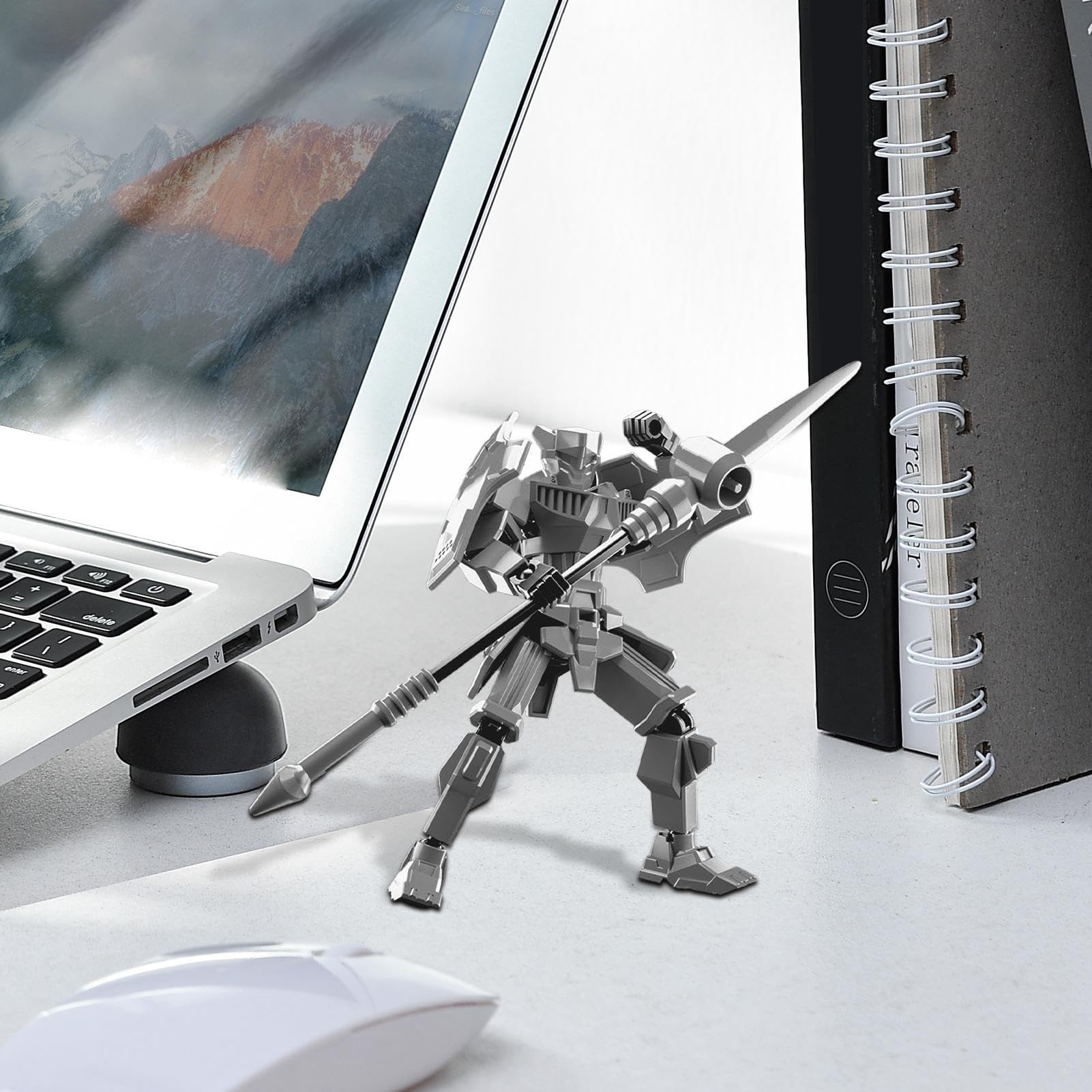 Figurines articulées multiples, modèle de figurine,Figurine mobile multi-articulée imprimée en 3D | Jouet mécanique complet du corps, robot Figurines articulées multiples, modèle de figurine,Figurine mobile multi-articulée imprimée en 3D | Jouet mécanique complet du corps, robot