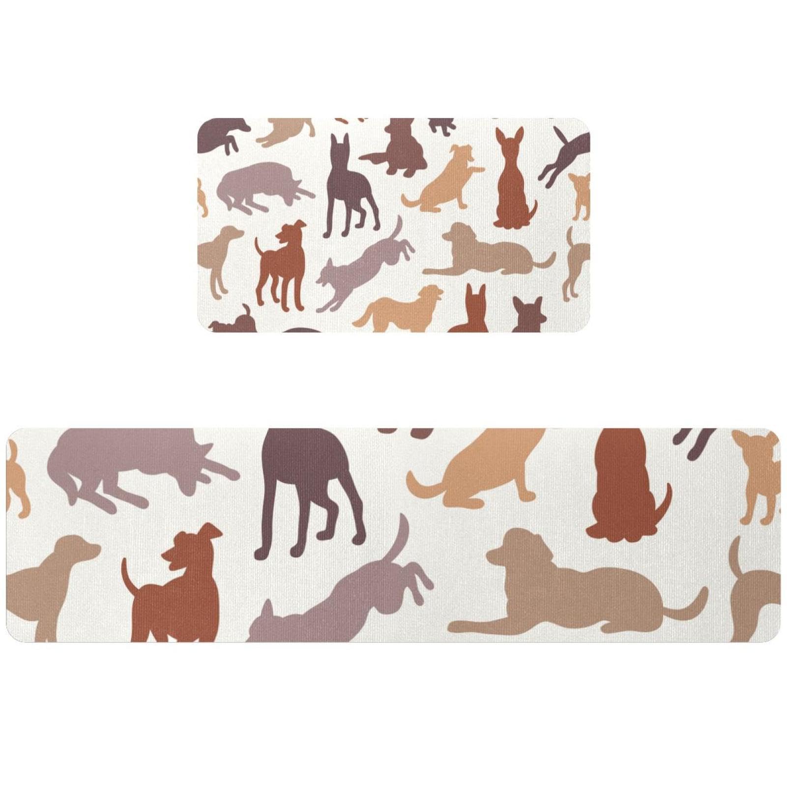 Tapis de cuisine lavable lot de 2 pour protéger le couloir et la buanderie