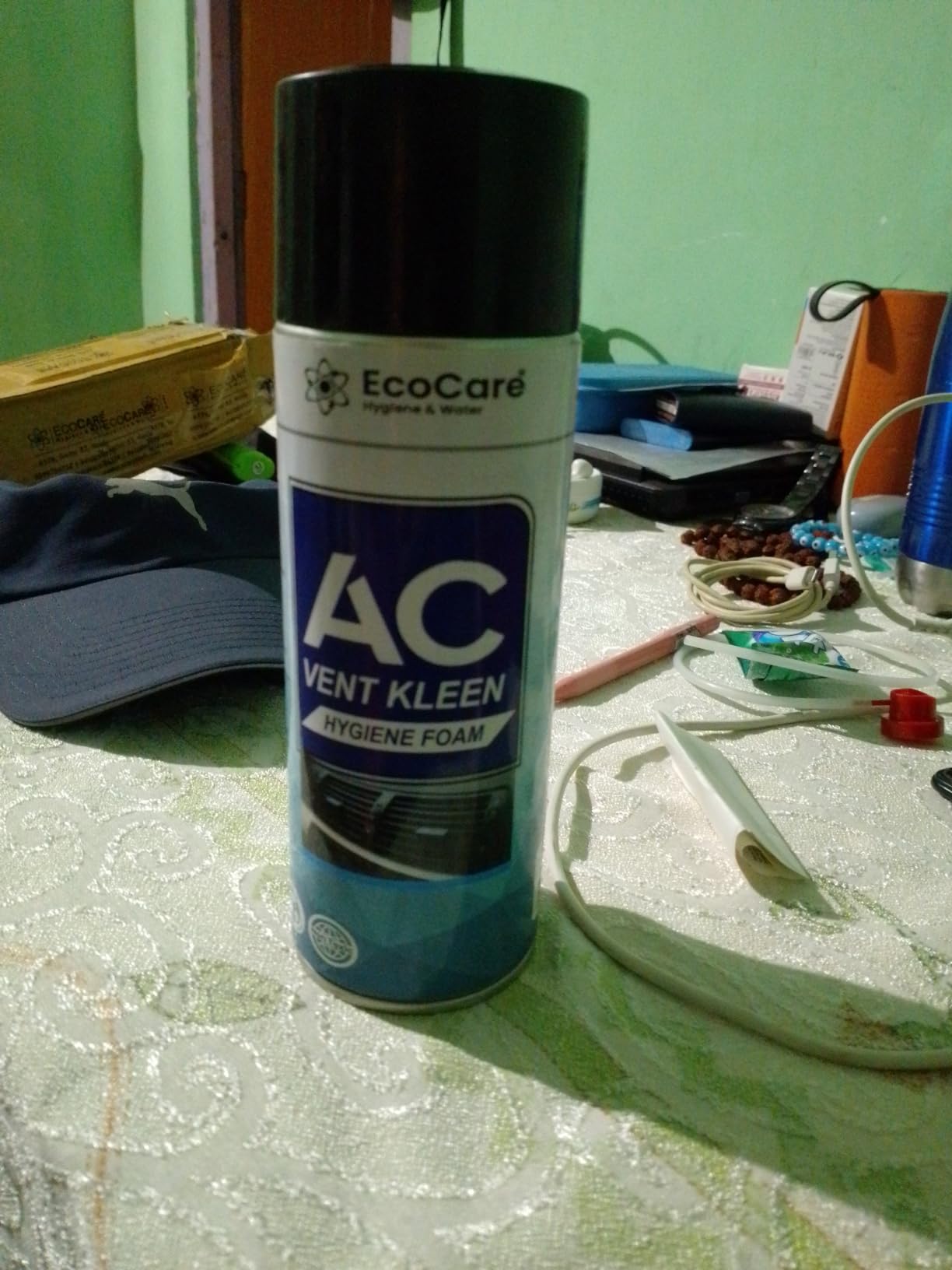 EcoCare AC Vent Kleen Hygiene Car Foam Cleaner for Best Cooling & Duct