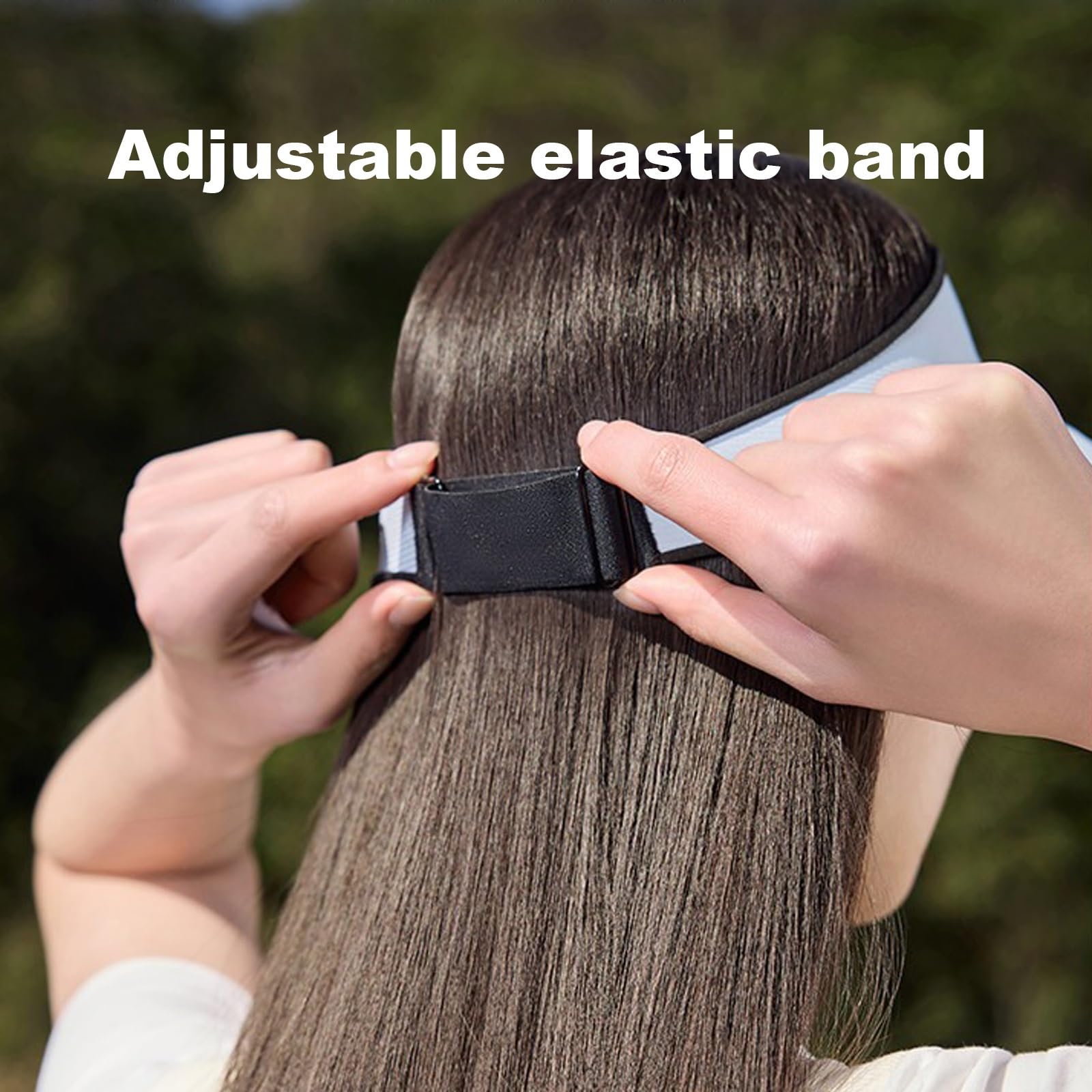 Sombrero Deportivo Ligero y Plegable con ala Ajustable; Adecuado for Deportes Al Aire Libre