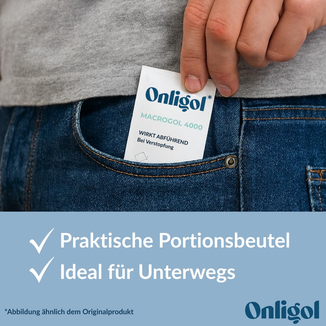 Onligol Macrogol 4000 - Soutien Doux Constipation 20 Sachets