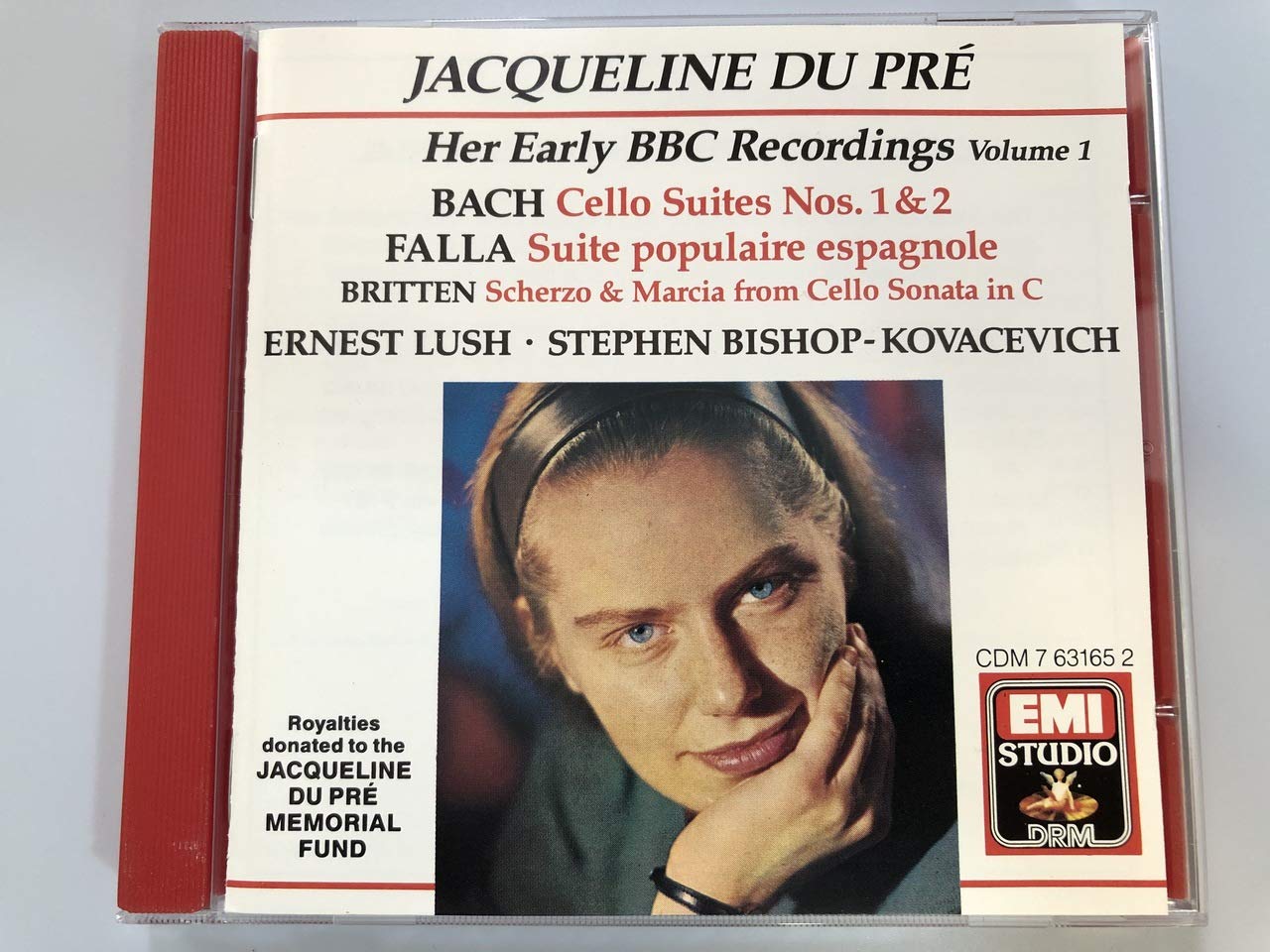 Early BBC Recordings 1 [Audio CD] Du Pre, Jacqueline