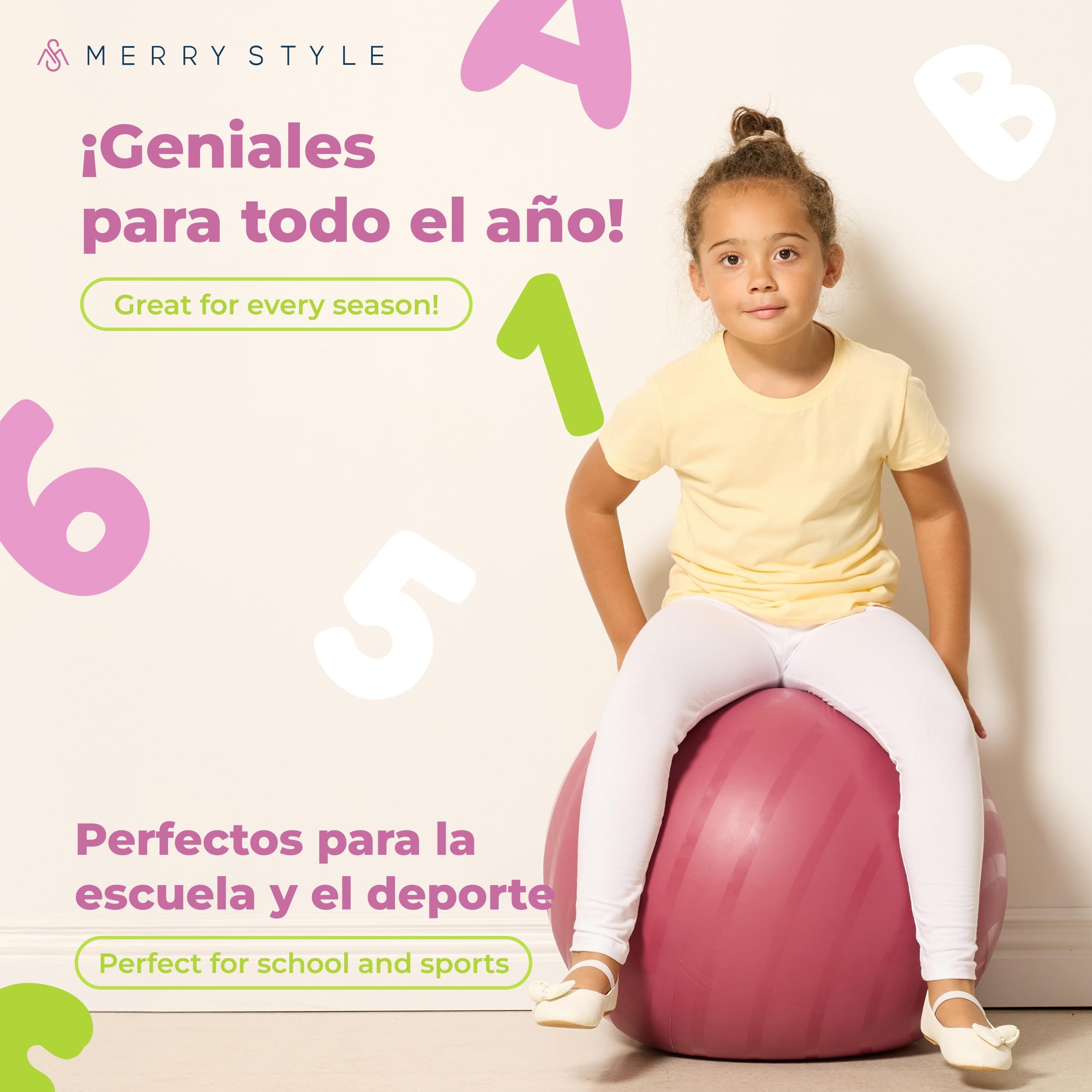 Merry Style Leggins Mallas Pantalones Largos Ropa Deportiva Niña MS10-130 — view 5