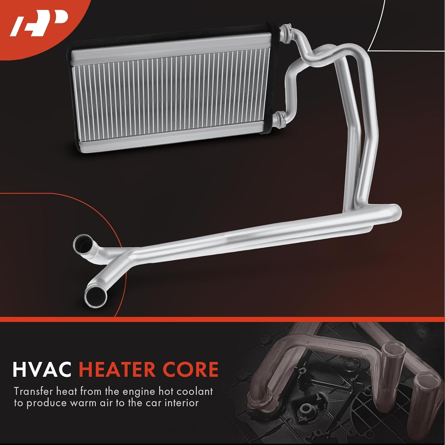A-Premium HVAC Heater Core Compatible with Lexus RX300 1999 2000 2001 2002 2003, Replace# 87107-48020