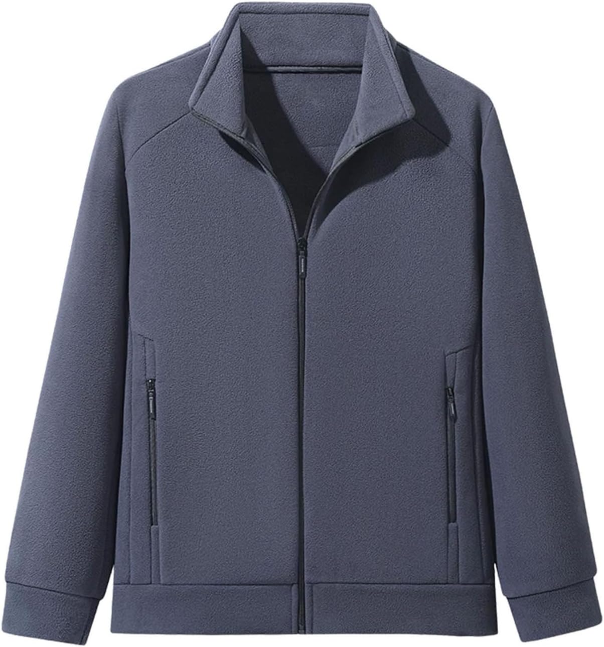 Men Lightweight Cardigan Zipper Jacket Trendy Simple Fashion Running Cotton Warm Windproof Top