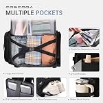 6x13x17 inch Personal Item Bag for Budget Flight in Canada,15x33x43 cm Travel Bag,Expandable Travel Backpack