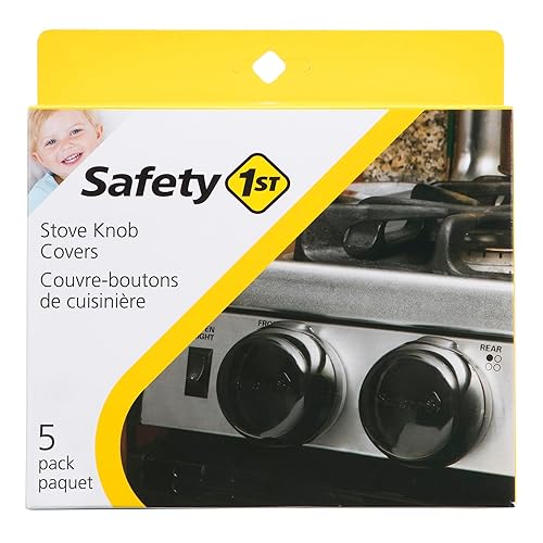 Miniatura 2 de Safety 1st Cubiertas para pomos de estufa, 5 unidades y protectores de enchufes, 36 unidades