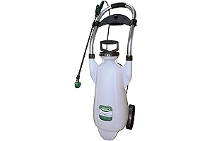 Deluxe Scotts 3-Gallon Wheeled Sprayer Pump For Yard & Garden