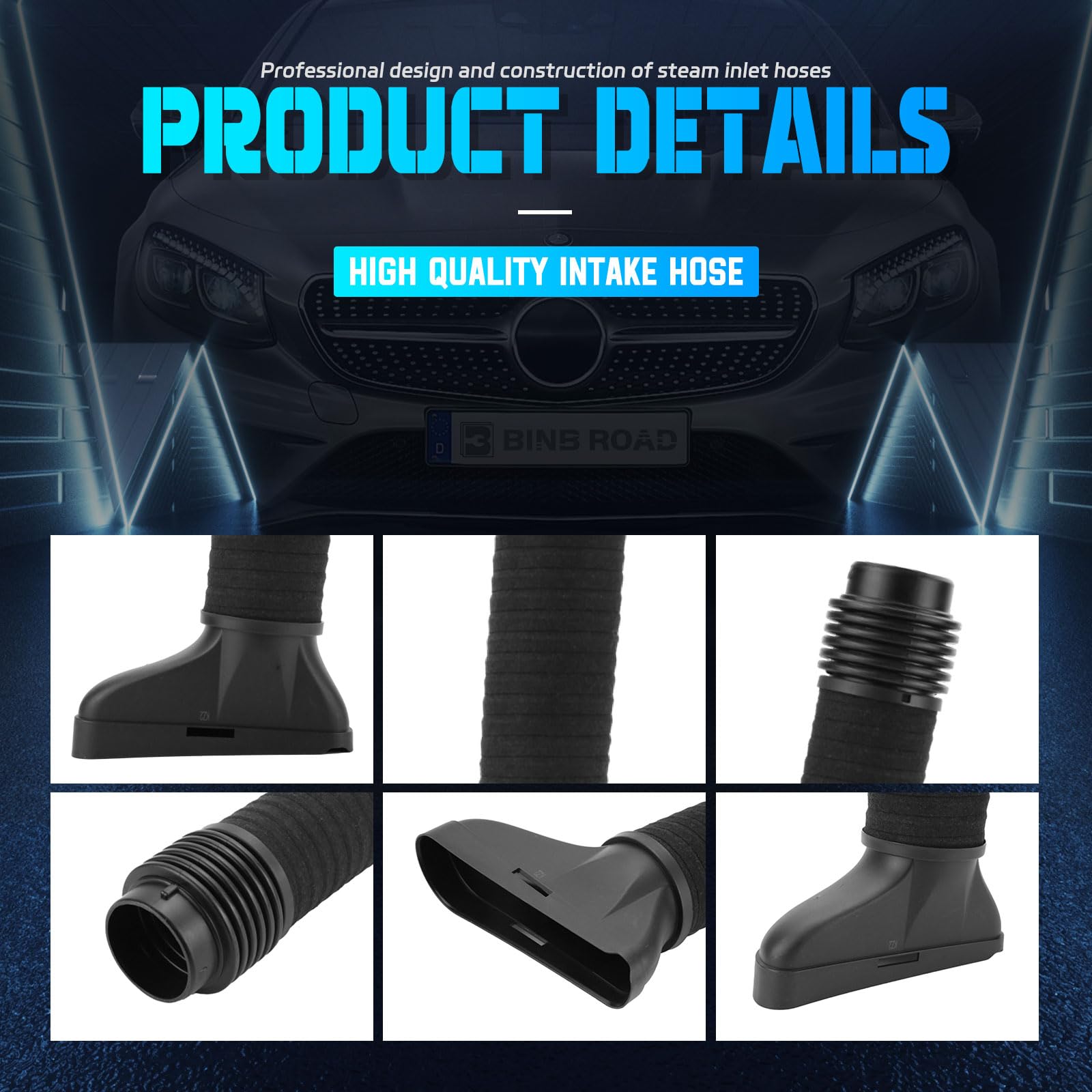 Air Intake Duct Hose Replacement For Mercedes-Benz C250 W204 2012-2015 - Compatible With M271 Engine