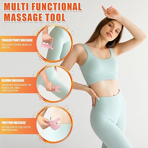Miniatura 2 de Herramienta de masaje grande para fascia, liberación miofascial de tejido profundo y masajeador de celulitis, terapia de puntos de activación para