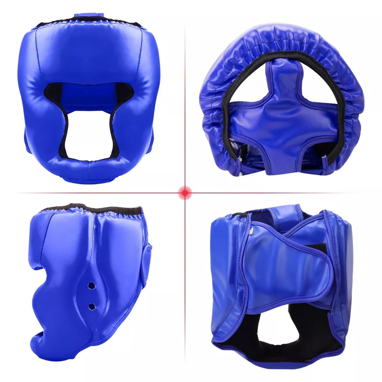 Copricapo Protettivo Per Arti Marziali - Per Karate, Taekwondo E Kickboxing, Taglie S-XL - Foto 9